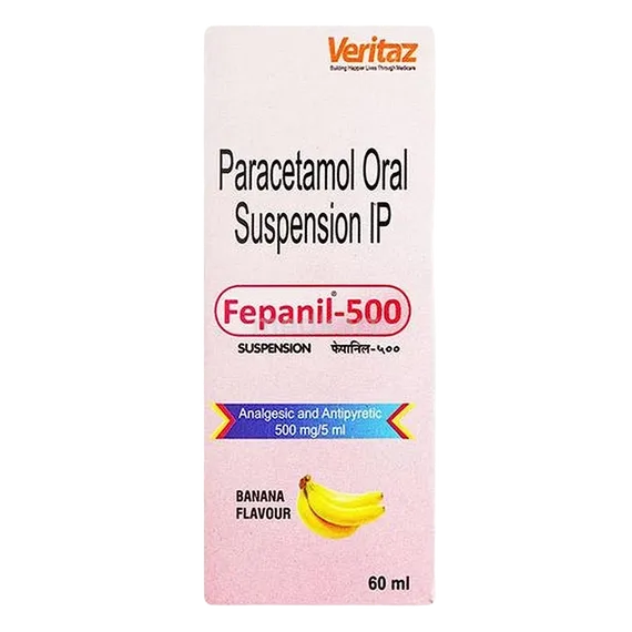 fepanil 500mg suspension 60 ml
